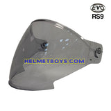 EVO RS9 light smoked Motorcycle Helmet Tinted Visor