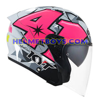 KYT NFJ Motorcycle Helmet ESPARGARO 2019 right side