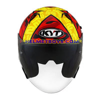 KYT NFJ Motorcycle Helmet XAVI FORES front view