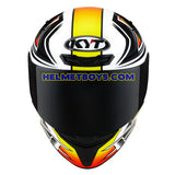 KYT FULL FACE TT COURSE Motorcycle Helmet KASMA DANIEL front view