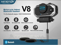 ViMOTO V8 Motorcycle Bluetooth Headset advantages