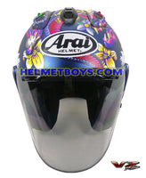 ARAI RAM VZRAM Oriental1 KOI Motorcycle Helmet front view