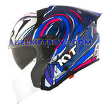 KYT TTR JET Motorcycle Sunvisor Helmet Enea Bastianini side view