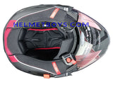 KYT TTR JET Motorcycle Sunvisor Helmet KASMA DANIEL interior view