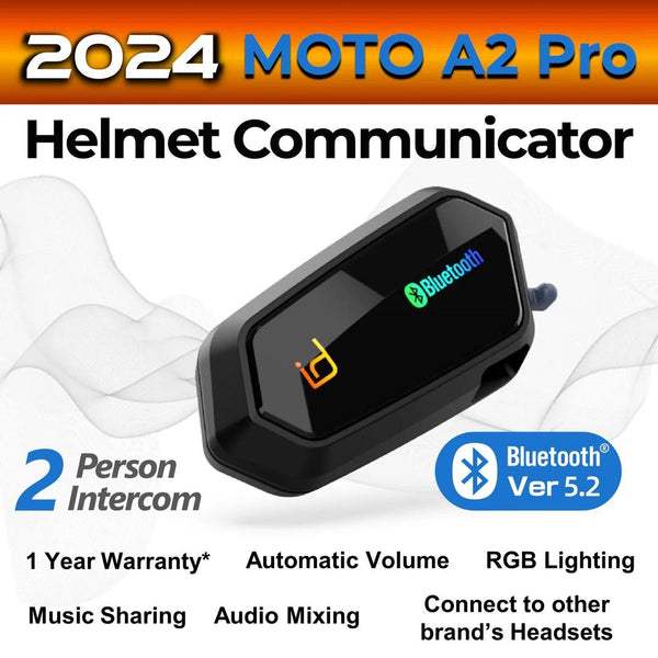 MOTO A2 PRO Motorcycle Bluetooth Headset poster