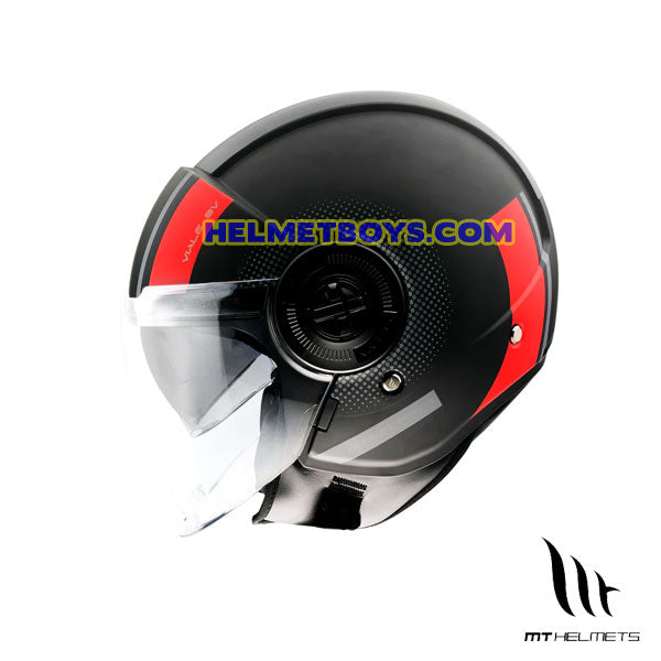 MT VIALE JET Sunvisor Motorcycle Helmet SOLID COLORS – HELMETBOYS