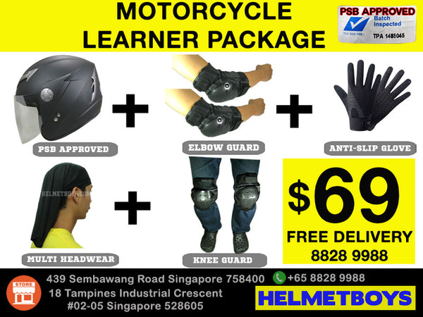 SSDC BBDC CDC motorcycle learner student gold 14K package