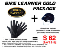 SSDC BBDC CDC motorcycle learner student gold package