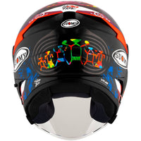 SUOMY SPEEDJET Motorcycle Sunvisor Helmet BAGNAIA back view