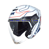 FG TEC TRAX Motorcycle Sunvisor Helmet Design