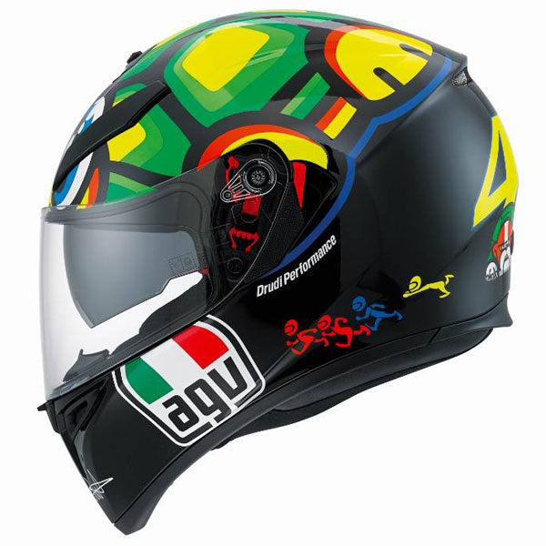 AGV K3 SV Full Face Motorcycle Helmet TARTARUGA side view