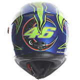 AGV K3 SV ROSSI 5 Continent Full Face Helmet back view
