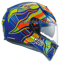 AGV K3 SV ROSSI 5 Continent Full Face Helmet side view