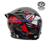 EVO RS9 Motorcycle Sunvisor Helmet ENERGY backflip view