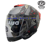 EVO RS9 Motorcycle Sunvisor Helmet EYES slant view