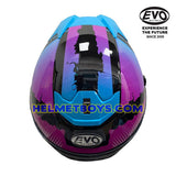 EVO RS9 Motorcycle Sunvisor Helmet IDOL top view