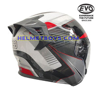 EVO RS9 Motorcycle Sunvisor Helmet SPEED backflip view
