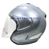EVO RS 959 motorcycle Helmet grey side view