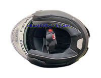 EVO RS9 Motorcycle Sunvisor Helmet padding interior view