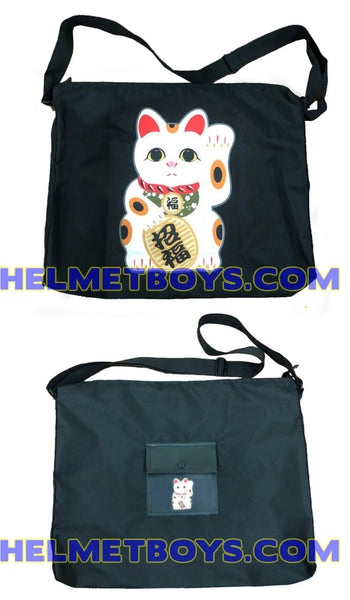 FORTUNE CAT motorcycle strap bag