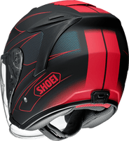 Shoei JFORCE 4 motorcycle Helmet graphic MODERNO-TC1 back view