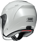 Shoei JFORCE 4 motorcycle Helmet white back