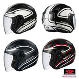 KABUTO AVAND2 STAID open face motorcycle helmet overall view
