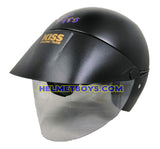 KISS Shorty Open Face Motorcycle Helmet matt black slant