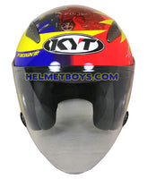 KYT Motorcycle Helmet HELLCAT MERDEKA front view