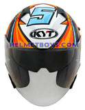KYT NFJ Motorcycle Sunvisor Helmet JAUME MASIA 2021 front view