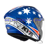 KYT NFJ Motorcycle Helmet BROC PARKES back view