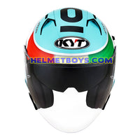 KYT NFJ Motorcycle Helmet ANDREA LOCATELLI front view
