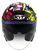KYT NFJ Motorcycle Helmet Aleix Espargaro 2020 front view