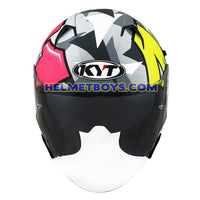 KYT NFJ Motorcycle Helmet ESPARGARO 2019 front