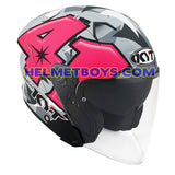 KYT NFJ Motorcycle Helmet ESPARGARO 2019 slant right