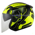 KYT Motorcycle Sunvisor Helmet SUPERFLO design