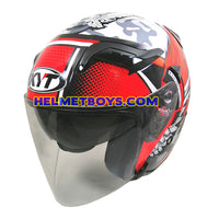 KYT Venom Motorcycle Helmet ANDI GILANG 2019 slant view