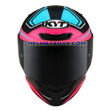 KYT Full Face Motorcycle Helmet TT COURSE OVERTECH FUXIA front
