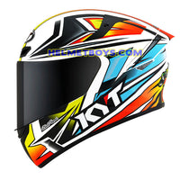 KYT FULL FACE TT COURSE Motorcycle Helmet KASMA side view