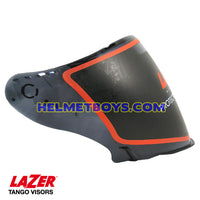 LAZER TANGO motorcycle helmet smoked tinted visor face shield side view