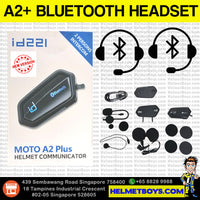 MOTO A2 PLUS Motorcycle Bluetooth Headset