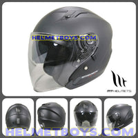 MT Helmet AVENUE MATT BLACK Motorcycle Helmet poster