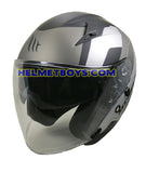 MT Helmet REZLAND Motorcycle sunvisor Helmet slant view
