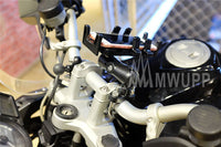 MWUPP motorcycle fingergrip smartphone holder handle bar mount