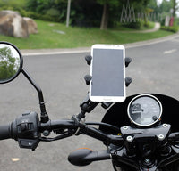 MWUPP motorcycle smartphone holder handle bar mounting