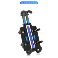 MWUPP Octopus Motorcycle Mobile Phone Holder compression spring