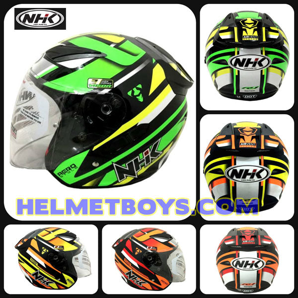 NHK Motorcycle Sunvisor Helmet AERO R1 poster