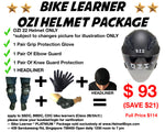 SSDC BBDC CDC motorcycle learner student OZI 22 helmet package bundle