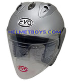 EVO RS 959 MATT GREY motorcycle helmet slant view