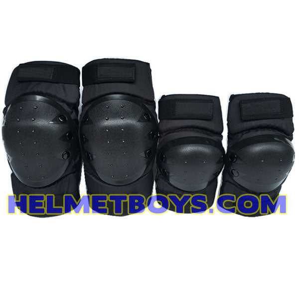 SSDC BBDC CDC elbow knee guard protection gear 4 piece